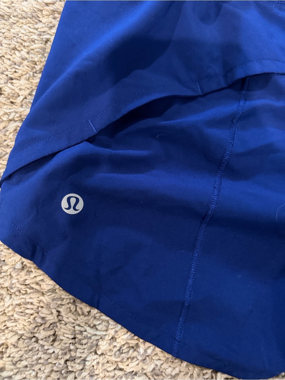 Lululemon Speed Up Running Shorts Royal Blue Size 10 - Picture 4 of 15